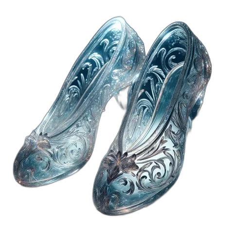 shoes, jewelry, dragon, mask transparent PNG cut-out