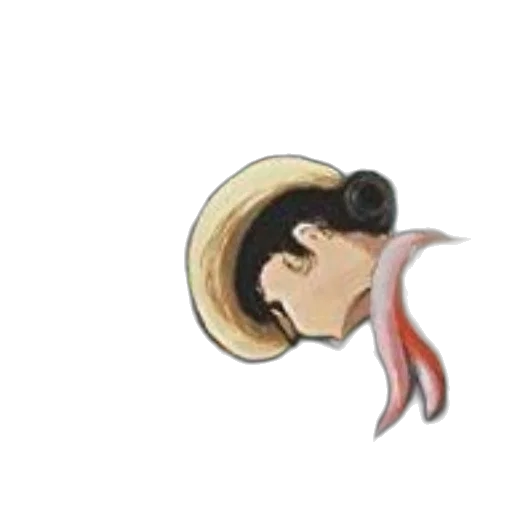 hair, hat, staff, jewelry transparent PNG cut-out