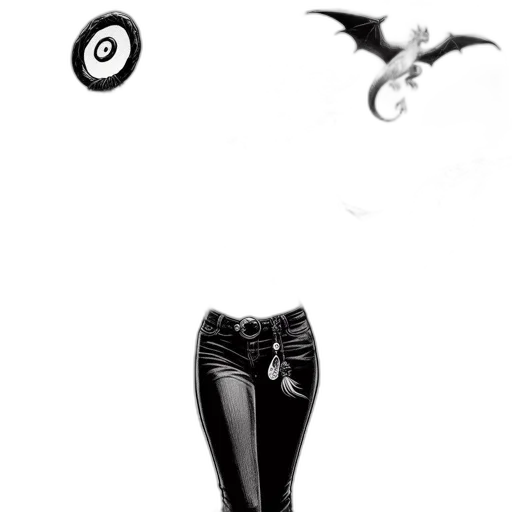 shoes, jewelry, dragon, weapon transparent PNG cut-out