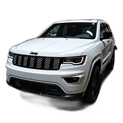 car, white, jeep, grand transparent PNG cut-out