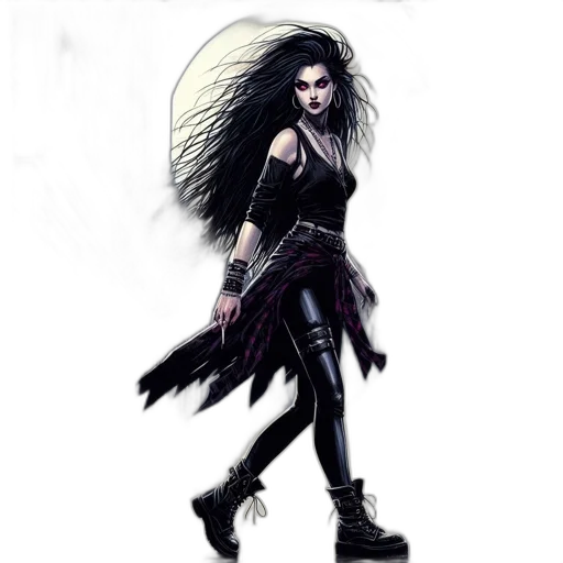 hair, creature, fantasy art, concept art transparent PNG cut-out