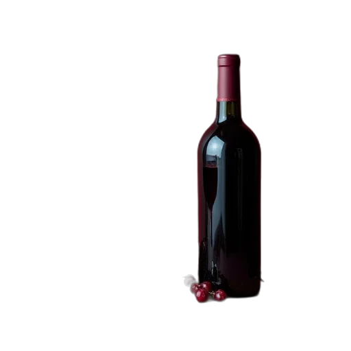 bottle, food, weapon, 3d render transparent PNG cut-out