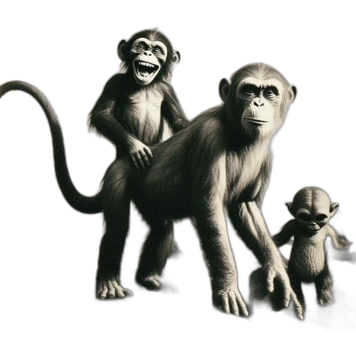 animal, concept art, 3d render, photorealistic transparent PNG cut-out