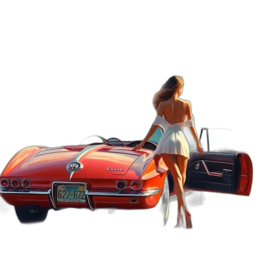 car, dress, weapon, concept art transparent PNG cut-out