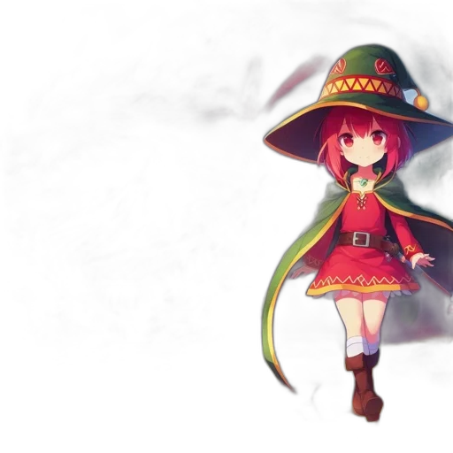 hat, staff, umbrella, dress transparent PNG cut-out