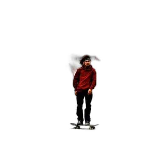 jacket, creature, staff, shoes transparent PNG cut-out