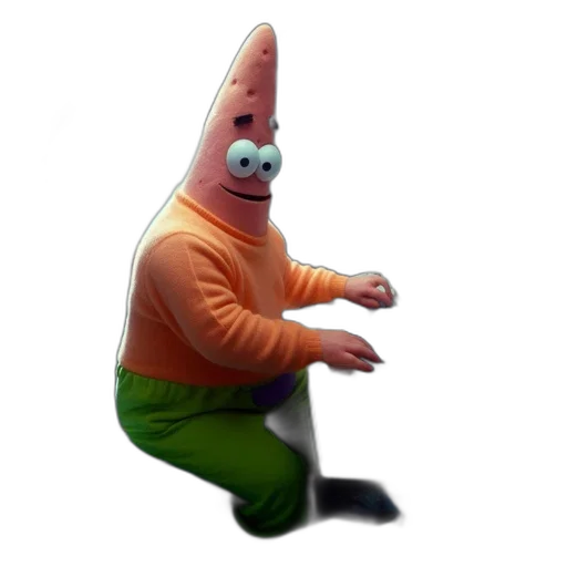 creature, jacket, animal, staff transparent PNG cut-out