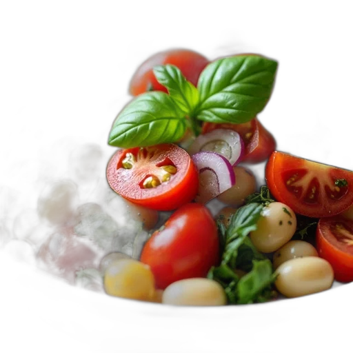 food, photorealistic, 3d render, close-up transparent PNG cut-out