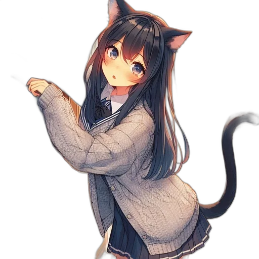 staff, animal, creature, jacket transparent PNG cut-out