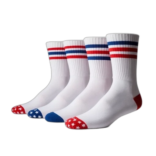 shoes, row, white, socks transparent PNG cut-out