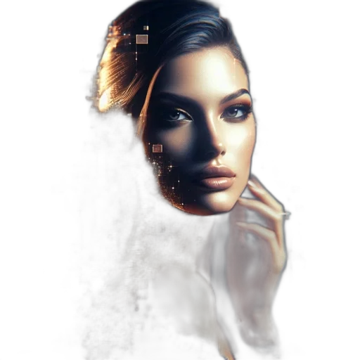 face, mask, jewelry, robot transparent PNG cut-out