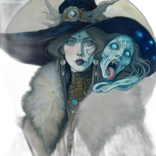 mask, hat, fantasy art, concept art transparent PNG cut-out