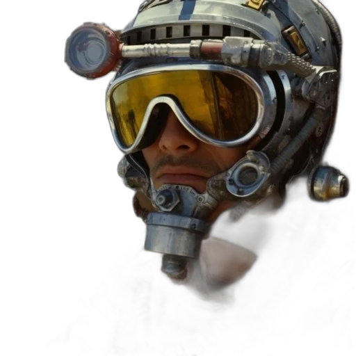 mask, face, robot, weapon transparent PNG cut-out