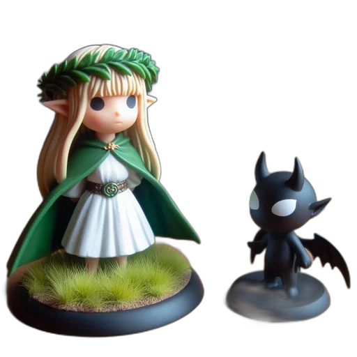 concept art, fantasy art, 3d render, green transparent PNG cut-out