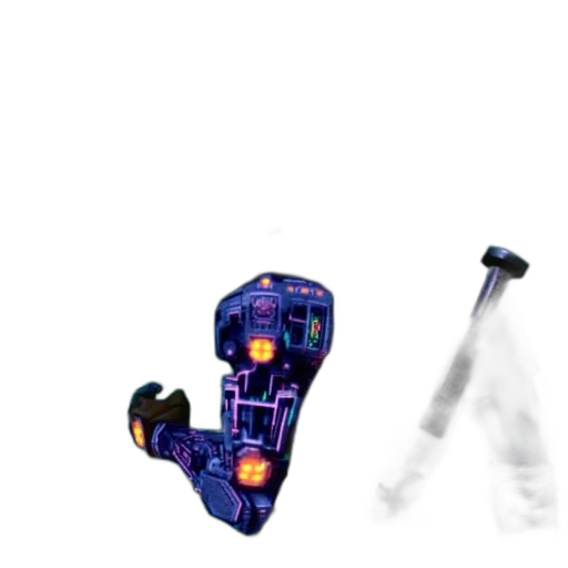 robot, weapon, staff, shoes transparent PNG cut-out