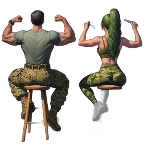 furniture, concept art, comic book art, pixel art transparent PNG cut-out