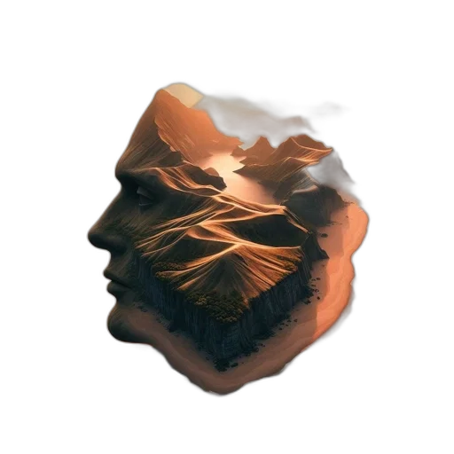 hair, face, mask, crown transparent PNG cut-out