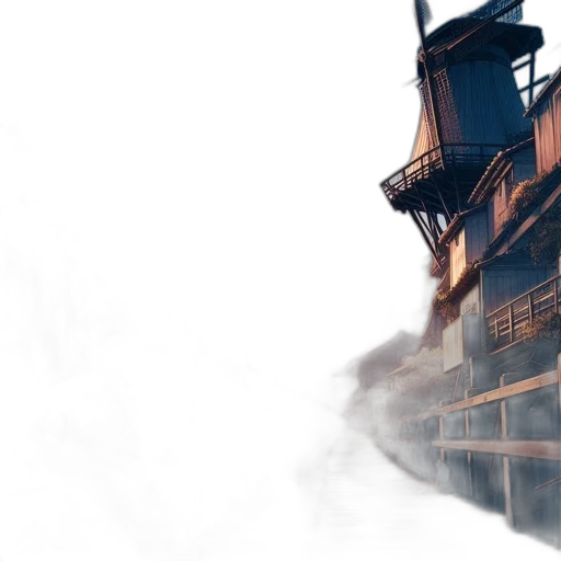 weapon, building, dragon, robot transparent PNG cut-out