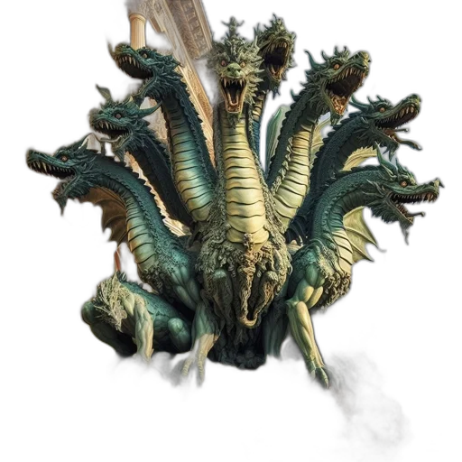 dragon, creature, weapon, staff transparent PNG cut-out