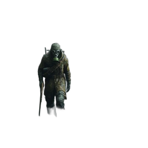 creature, mask, staff, animal transparent PNG cut-out