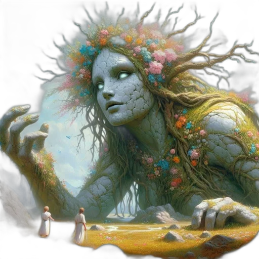 creature, crown, jewelry, fantasy art transparent PNG cut-out