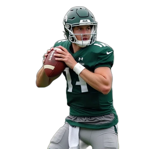 michigan, state, quarterback, luke transparent PNG cut-out