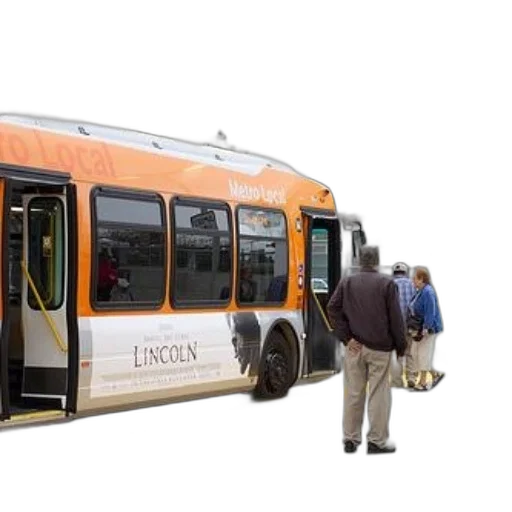 metro, local, bus, stop transparent PNG cut-out