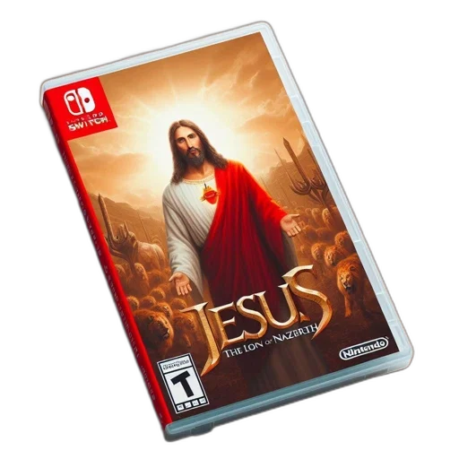 concept art, 3d render, nintendo, switch transparent PNG cut-out