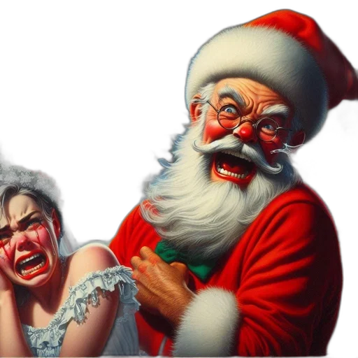 photorealistic, concept art, chaotic, festive transparent PNG cut-out