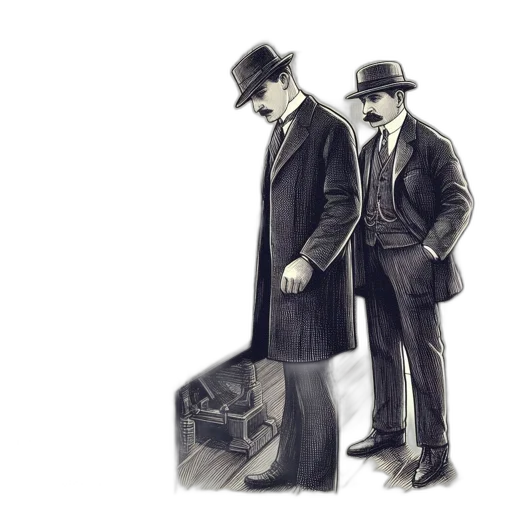 hat, concept art, comic book art, pencil sketch transparent PNG cut-out