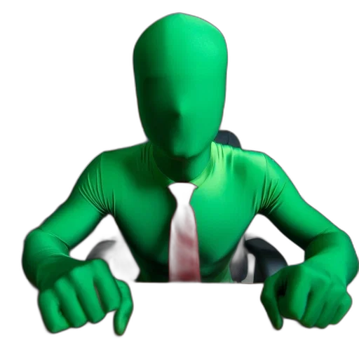 creature, robot, staff, face transparent PNG cut-out