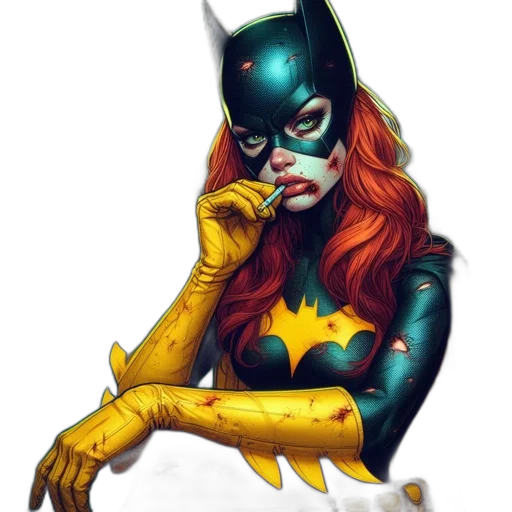 mask, comic book art, concept art, fantasy art transparent PNG cut-out