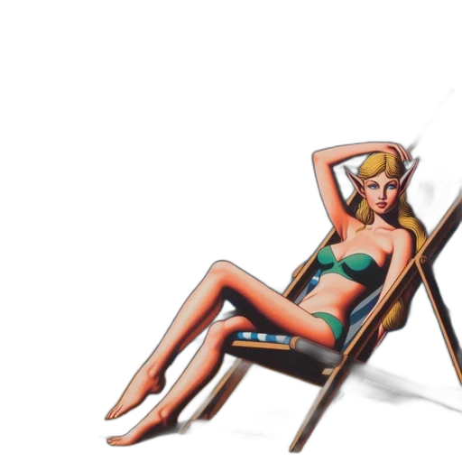 furniture, umbrella, concept art, 3d render transparent PNG cut-out