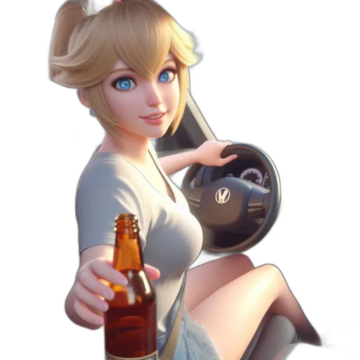 bottle, robot, weapon, dress transparent PNG cut-out