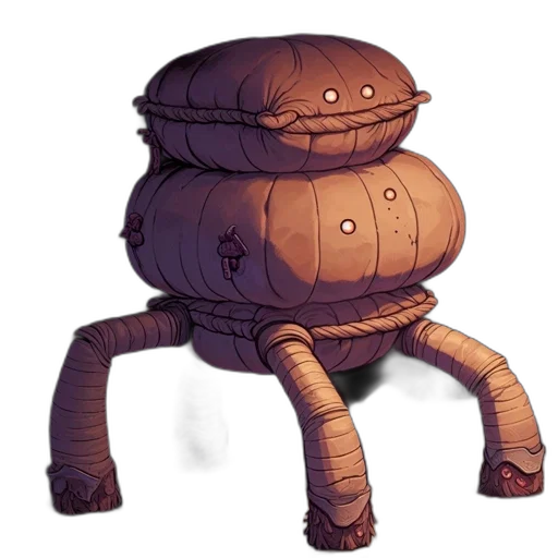 creature, robot, furniture, jacket transparent PNG cut-out