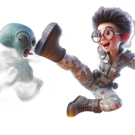 concept art, 3d render, snow, underwater transparent PNG cut-out