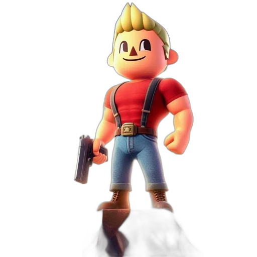 weapon, staff, animal, face transparent PNG cut-out