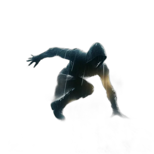 creature, mask, hair, robot transparent PNG cut-out