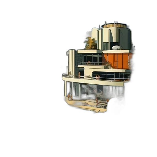building, furniture, crown, robot transparent PNG cut-out