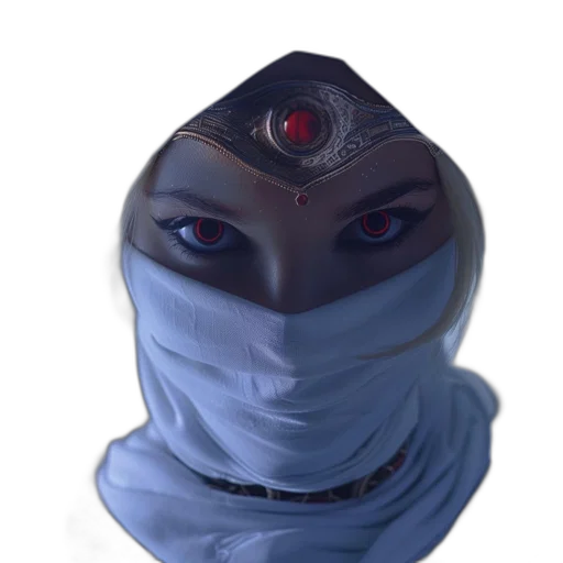 mask, robot, face, staff transparent PNG cut-out