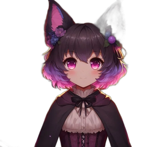 staff, creature, mask, dress transparent PNG cut-out