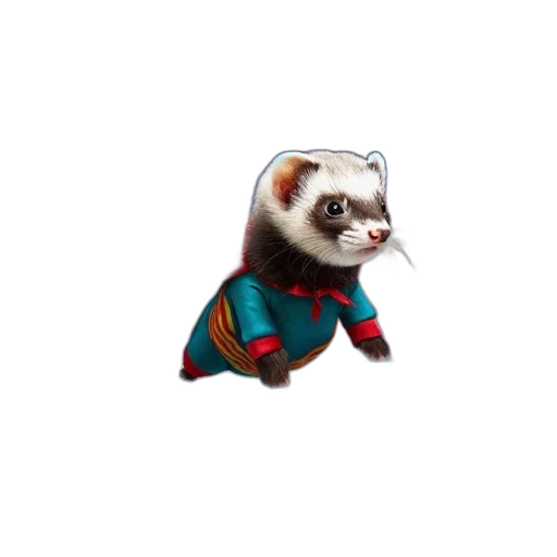 animal, jacket, creature, staff transparent PNG cut-out