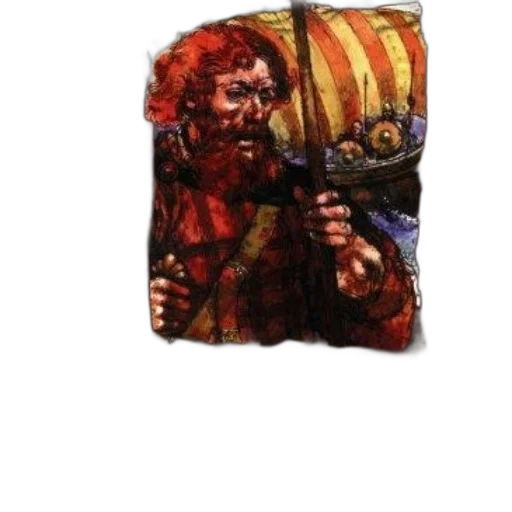 jacket, weapon, staff, face transparent PNG cut-out