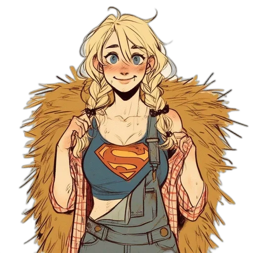 comic book art, concept art, cartoon, pixel art transparent PNG cut-out
