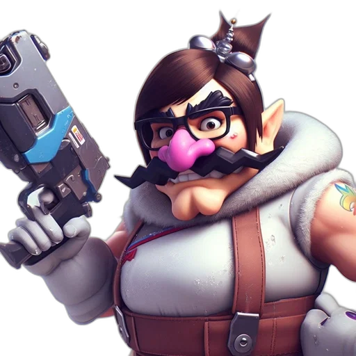 weapon, staff, concept art, 3d render transparent PNG cut-out