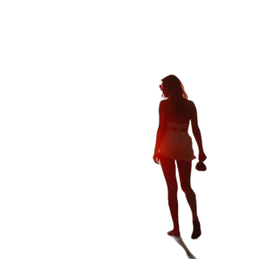 dress, staff, creature, face transparent PNG cut-out