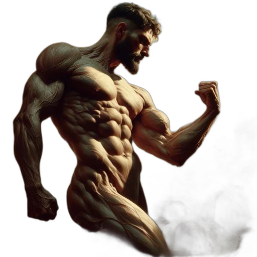 photorealistic, concept art, fantasy art, comic book art transparent PNG cut-out