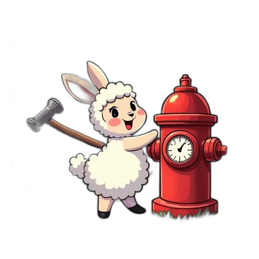 staff, animal, pixel art, concept art transparent PNG cut-out