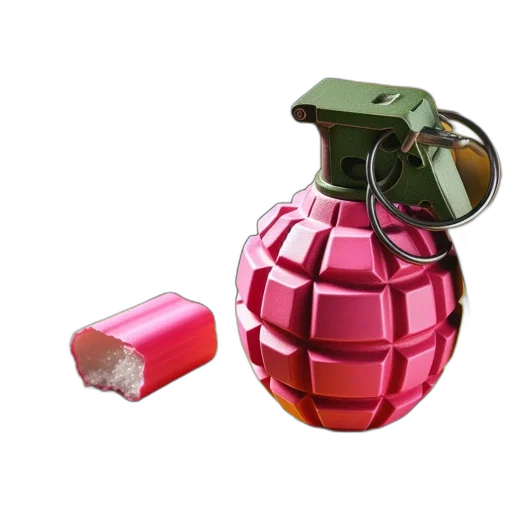 bottle, weapon, jewelry, 3d render transparent PNG cut-out