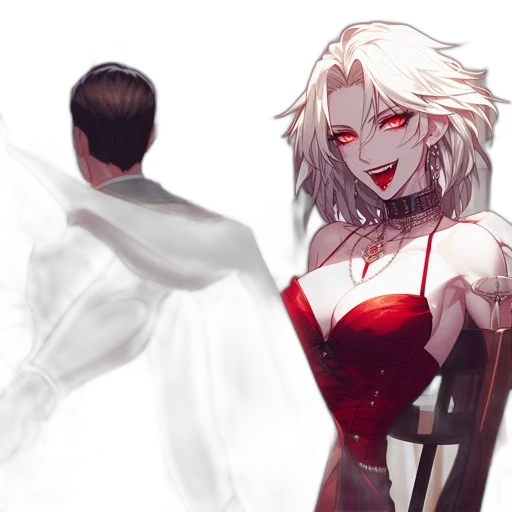 dress, concept art, fantasy art, anime transparent PNG cut-out